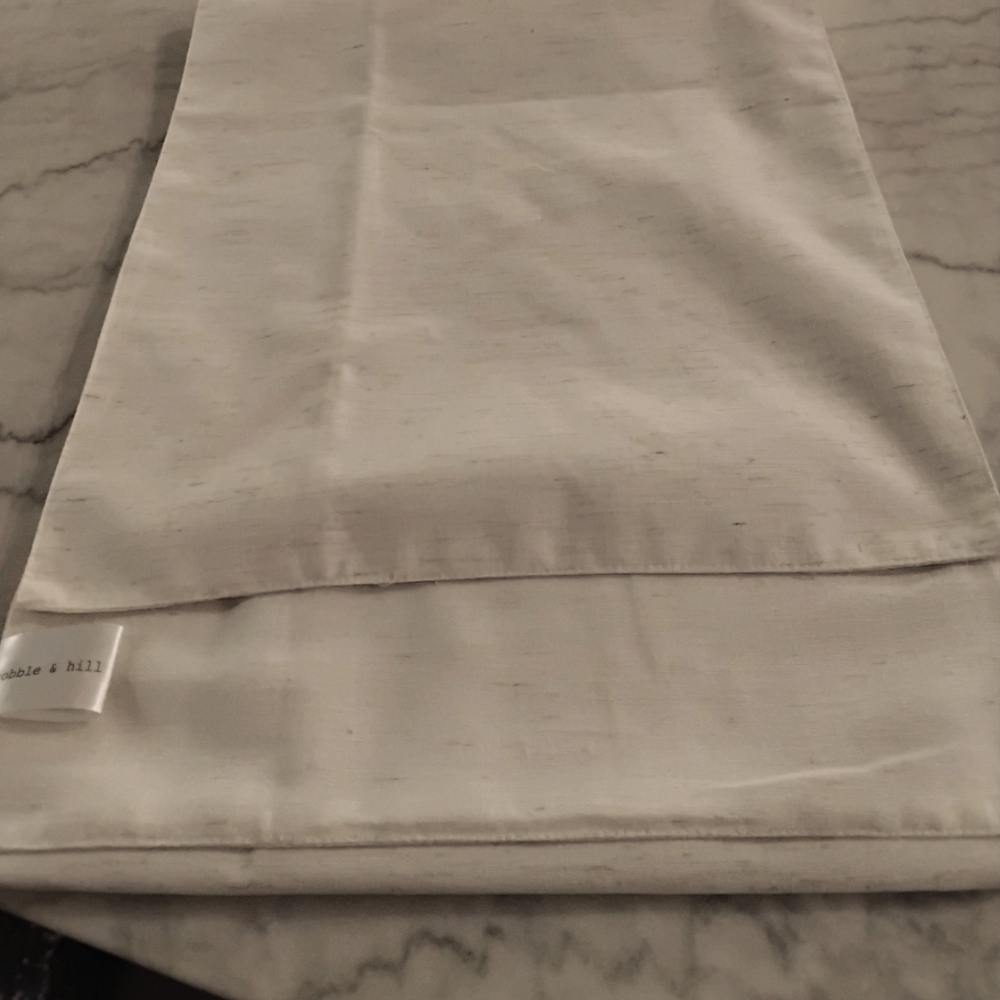 Cobble & Hill Oversized Table Runner.  NWT